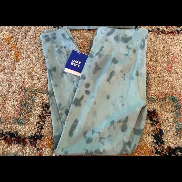 Joylab Spray Dye High Rise Leggings NWT Sz Large Tie Dye Yoga - Picture 2 of 3